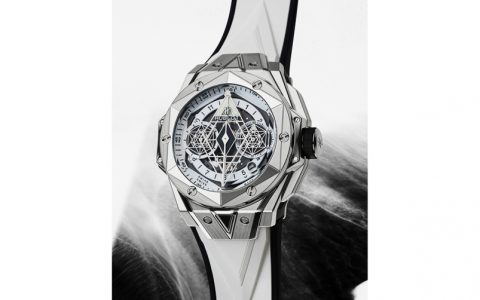 紋身聯乘腕表！Hublot推出全新白色Big Bang Unico Sang Bleu II