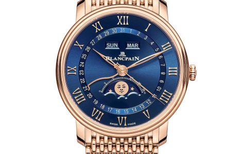 寶珀（Villeret）維萊特·寬蒂埃姆完成藍色表盤