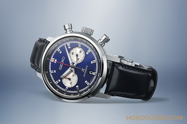 SEIKO - SEIKO Speedtimer計(jì)時(shí)碼表深藍(lán)面盤(pán)致敬精準(zhǔn)歷史