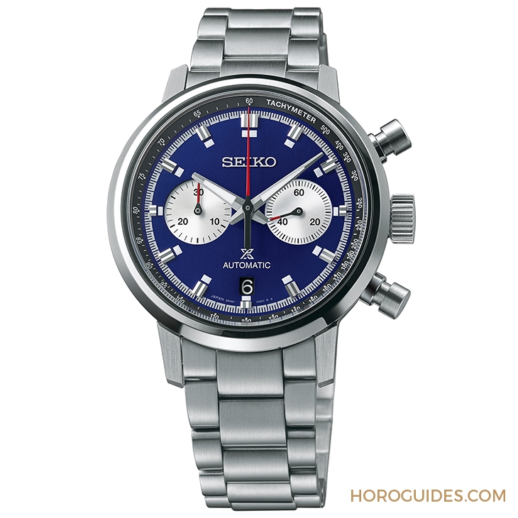SEIKO - SEIKO Speedtimer計(jì)時(shí)碼表深藍(lán)面盤(pán)致敬精準(zhǔn)歷史