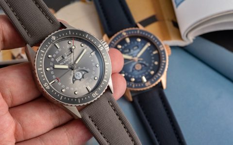 允文允武的進階潛水表：Blancpain五十噚深潛器全日歷月相腕表