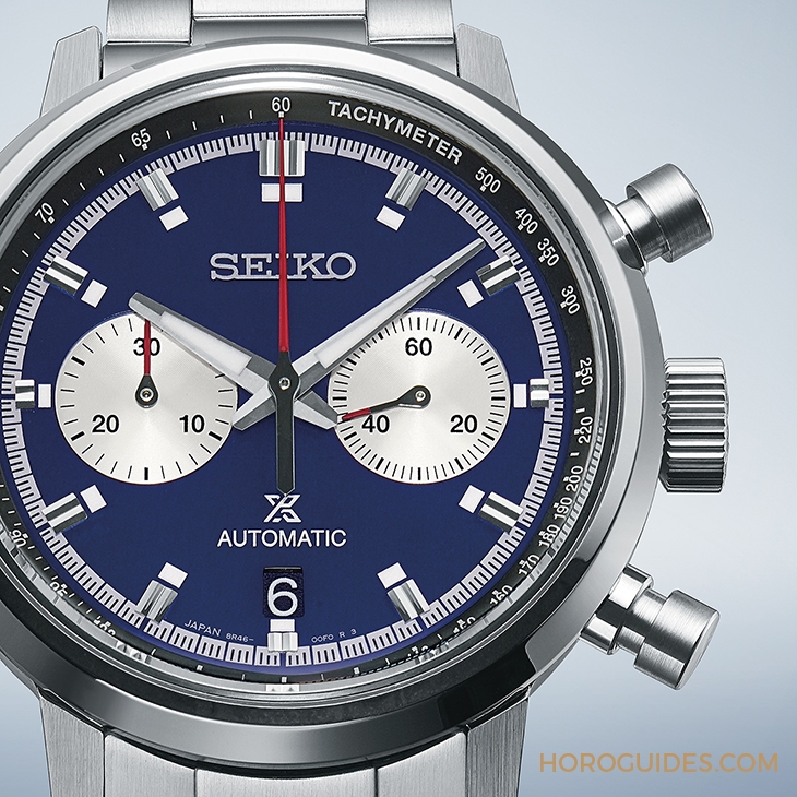 SEIKO - SEIKO Speedtimer計(jì)時(shí)碼表深藍(lán)面盤(pán)致敬精準(zhǔn)歷史
