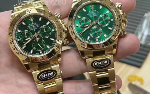 BT廠勞力士綠金迪4130機(jī)芯復(fù)刻表116508做工怎么樣