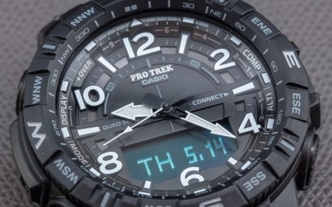 手表評(píng)論：卡西歐 Pro Trek PRT-B50 黑色鈦