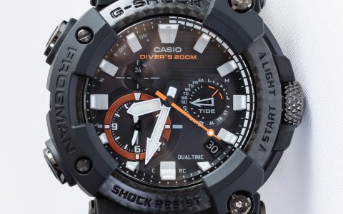 動手：卡西歐 G-Shock Frogman GWF-A1000XC-1A 手表采用新表殼材料