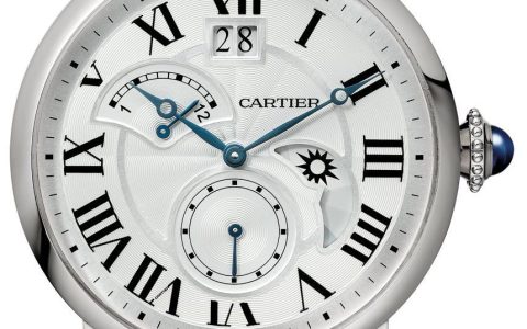 卡地亞Rotonde小型復雜功能腕表現在采用鋼制