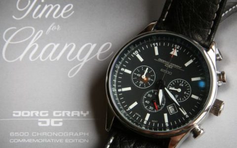 戈爾格格雷Jorg Gray JG 6500：巴拉克·奧巴馬同款手表