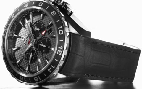 歐米茄海馬系列Aqua Terra同軸格林尼治標準時間GMT計時腕表