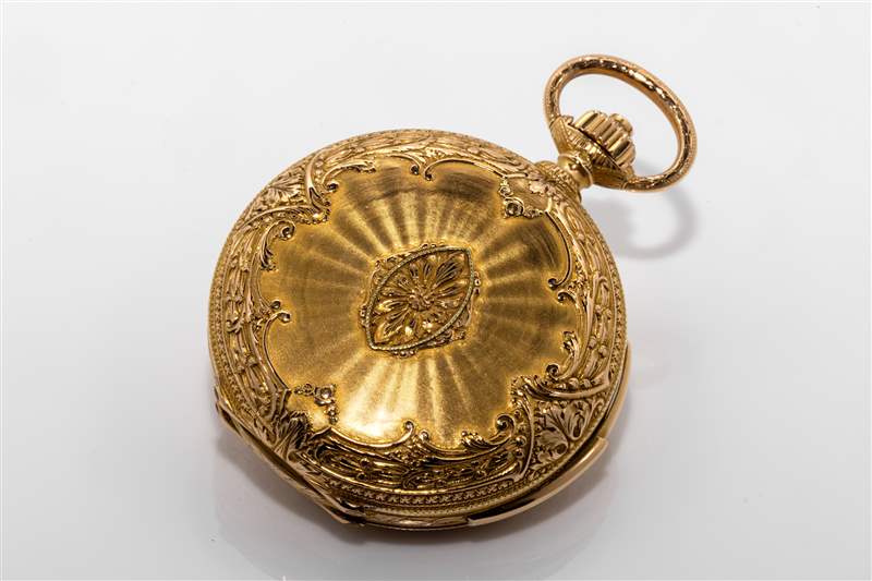 1894年Jacquemarts懷表三問報時表,配備LeCoultre機芯19/20 RMS