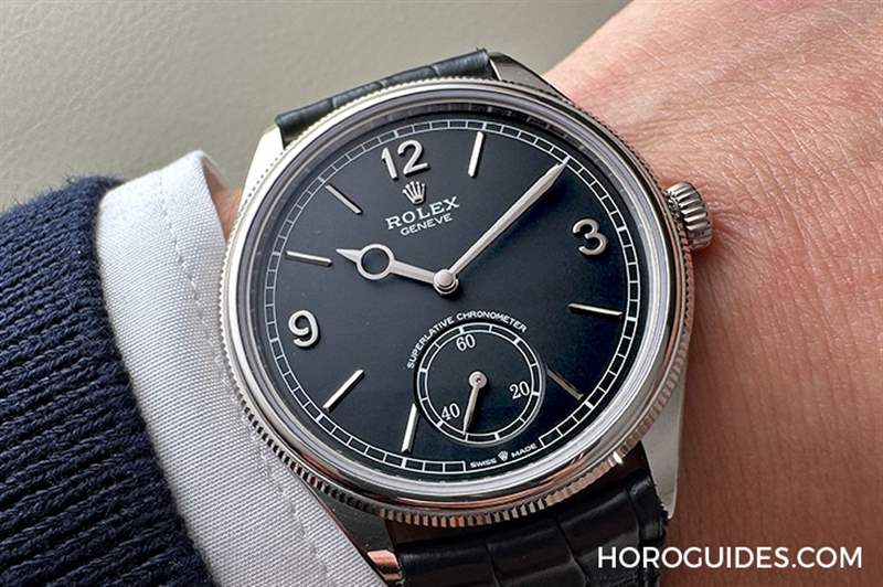 ROLEX - 勞力士全新系列Perpetual 1908,小三針、貴金屬、7140新機芯配透明底蓋