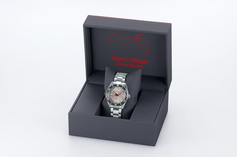 SEIKO慶祝“二刀流”大谷翔平入選MLB明星賽限定發(fā)行一款Prospex潛水表