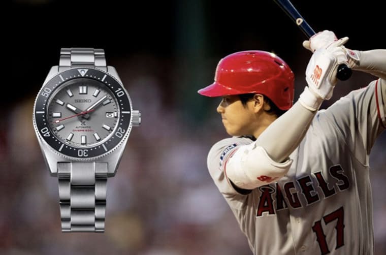 SEIKO慶祝“二刀流”大谷翔平入選MLB明星賽限定發(fā)行一款Prospex潛水表