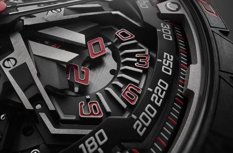 羅杰杜彼王者競速飛返計時碼表含有兩項申請中專利手表設計靈感、特色、規格一次看