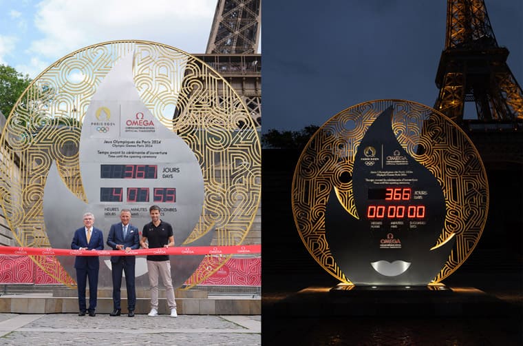 2024年巴黎奧運倒數計時開始！歐米茄搶頭香發表第一款紀念表