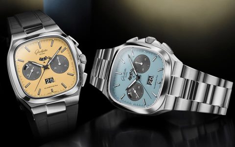 GO格拉蘇蒂原創Seventies計時碼表追加兩款新色面盤TIFFANY藍也入列