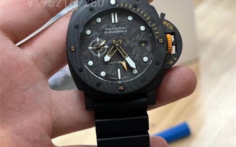 VS廠(SBF廠)沛納海碳纖維pam1324海豹突擊隊限量版做工評測