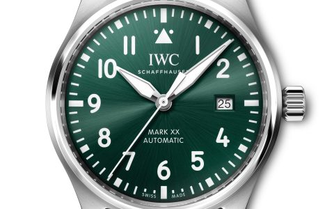 萬國推出4枚Pilot’s Watch Mark XX馬克二十腕表：綠色表盤、精鋼表鏈