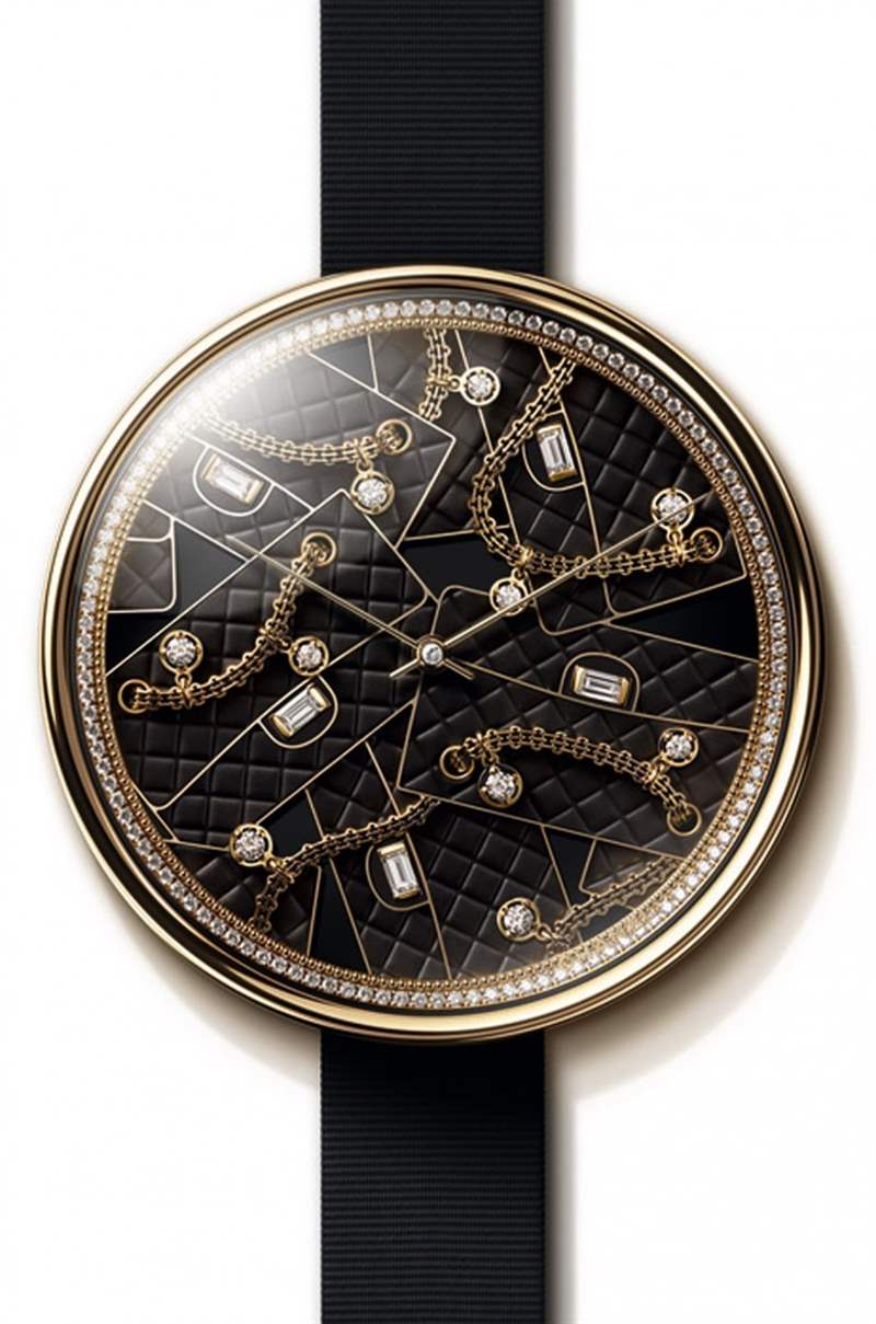 香奈兒高級(jí)制表與高級(jí)訂制服的邂逅Mademoiselle Privé腕表系列