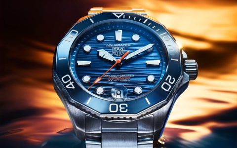 TAG HEUER泰格豪雅全新改款的Aquaracer Professional 300潛水表