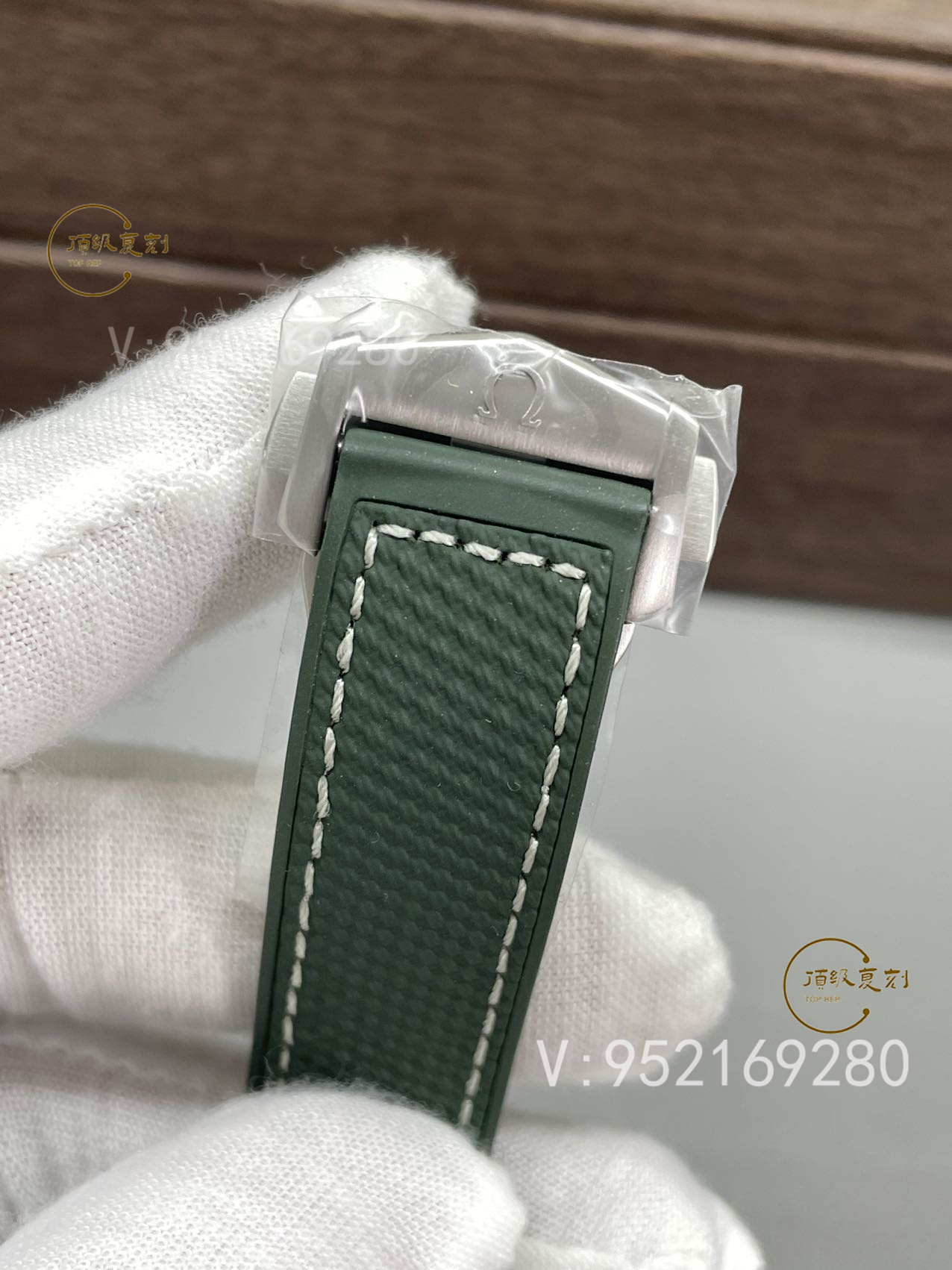 VS廠歐米茄海馬600新品綠圈磨砂盤(215.32.44.21.06.001)介紹