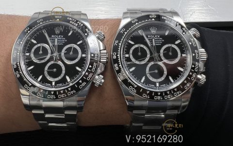 Clean廠C廠勞力士4131黑陶迪(黑盤熊貓迪)126500深度測評與細節賞析